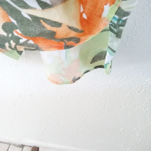 🆕 CHICO'S 100% Linen Paradise No Iron Tunic Blouse | XL (16) NWT - Picture 5 of 10